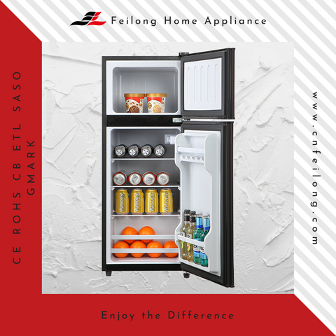 Roda de nível ajustável geladeira de porta dupla BCD-102