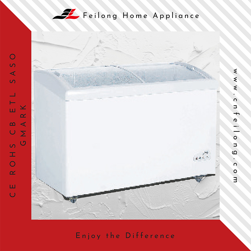 Compara&ccedil;&atilde;o de freezer com porta de vidro comercial